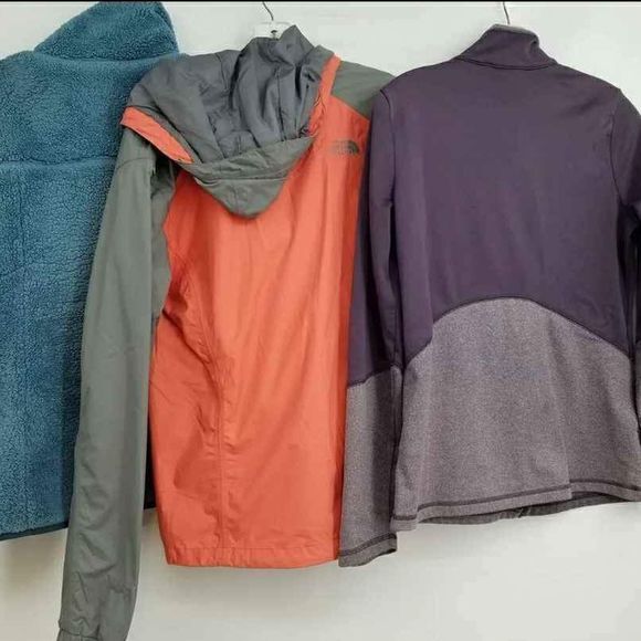 3 The North Face Women's Multicolor Pockets Full Zip Jacket Coat Size Small - Picture 2 of 5